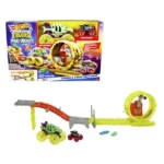 Hot Wheels Monster Truck Power Smashers Charge & Chase Challenge